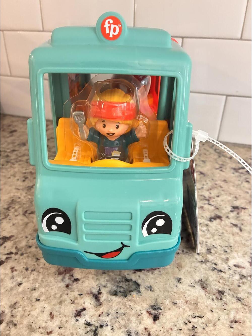 Fisher-Price Food Truck Toy Playset with Figures, Brand New